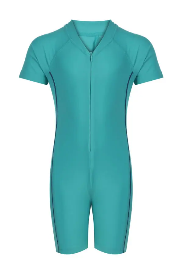 Burkini Enfant Fille Nlaayong - Maillot De Bain Islamique Manches Longues Et Pantalon Burkini Enfant Fille Nlaayong - Maillot De Bain Islamique Manches Longues Et Pantalon