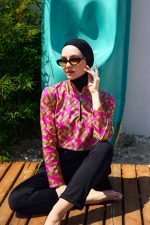 Zanira Lime Pulse Burkini Set